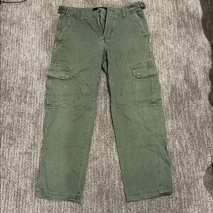 Men's Olive Utility Cargo Pants